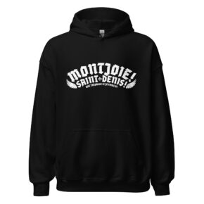 Sweatshirt capuche Montjoie Saint Denis Devise