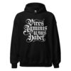 Sweatshirt capuche Vires agminis unus habet gothique
