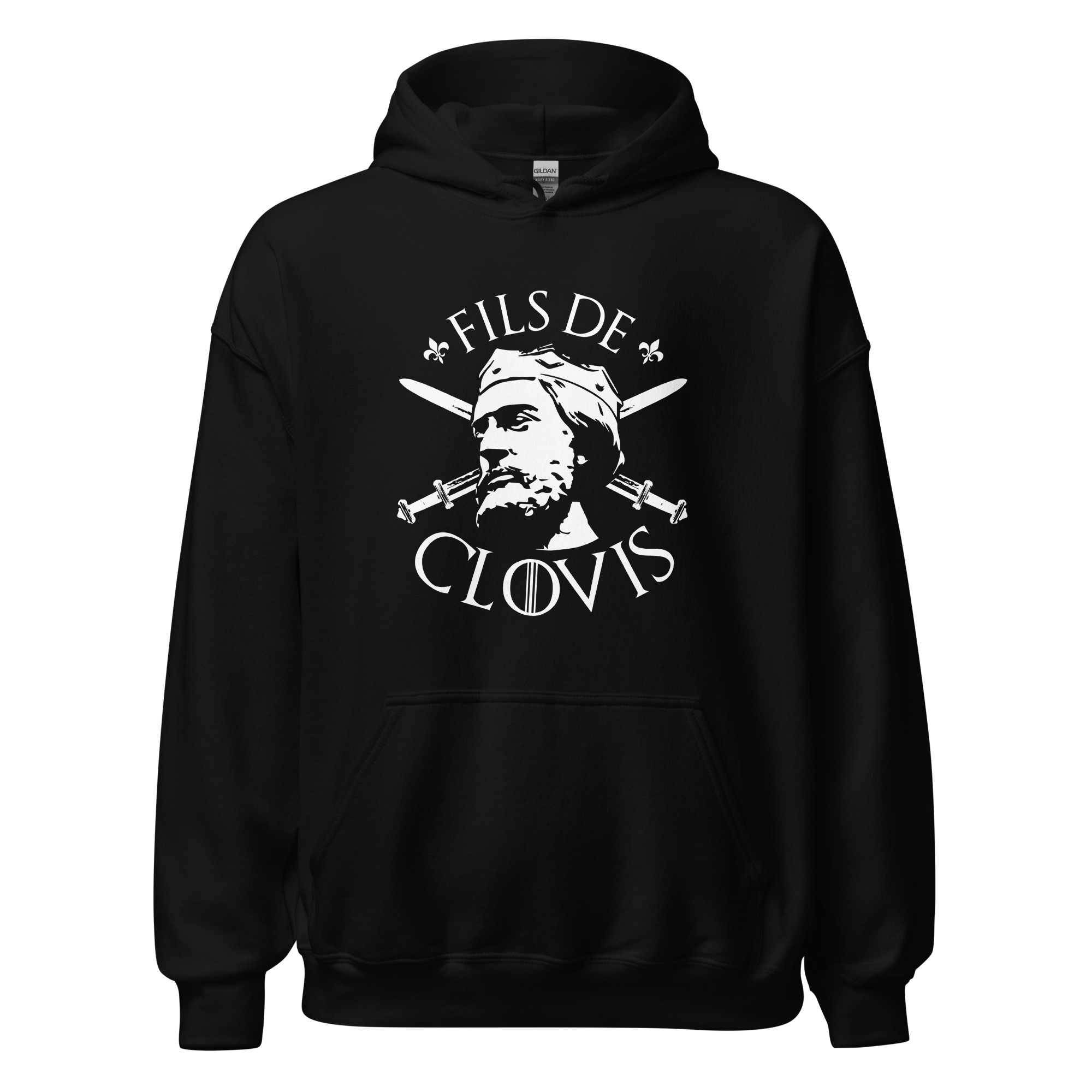 Sweatshirt capuche Fils de Clovis Classique