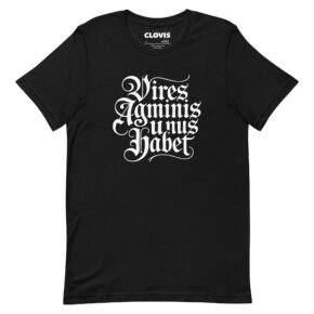 Tshirt Vires agminis unus habet
