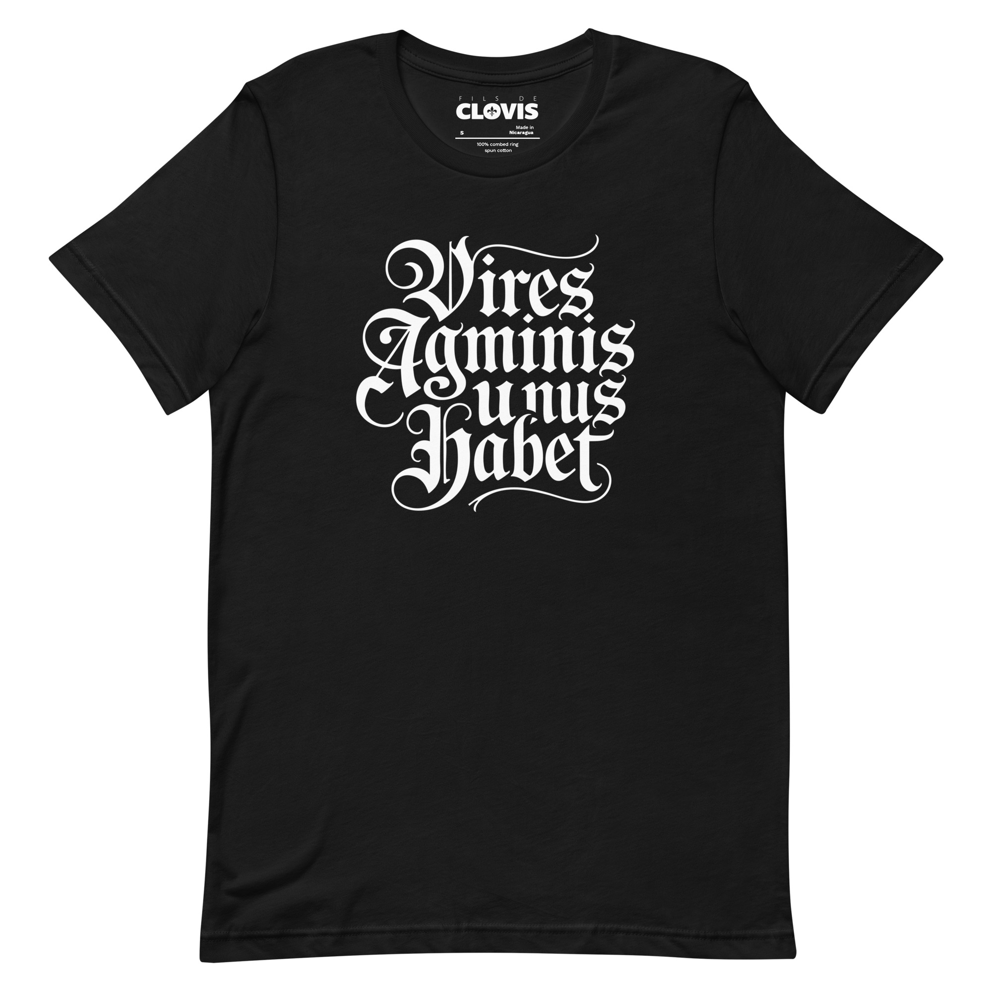 Tshirt Vires agminis unus habet