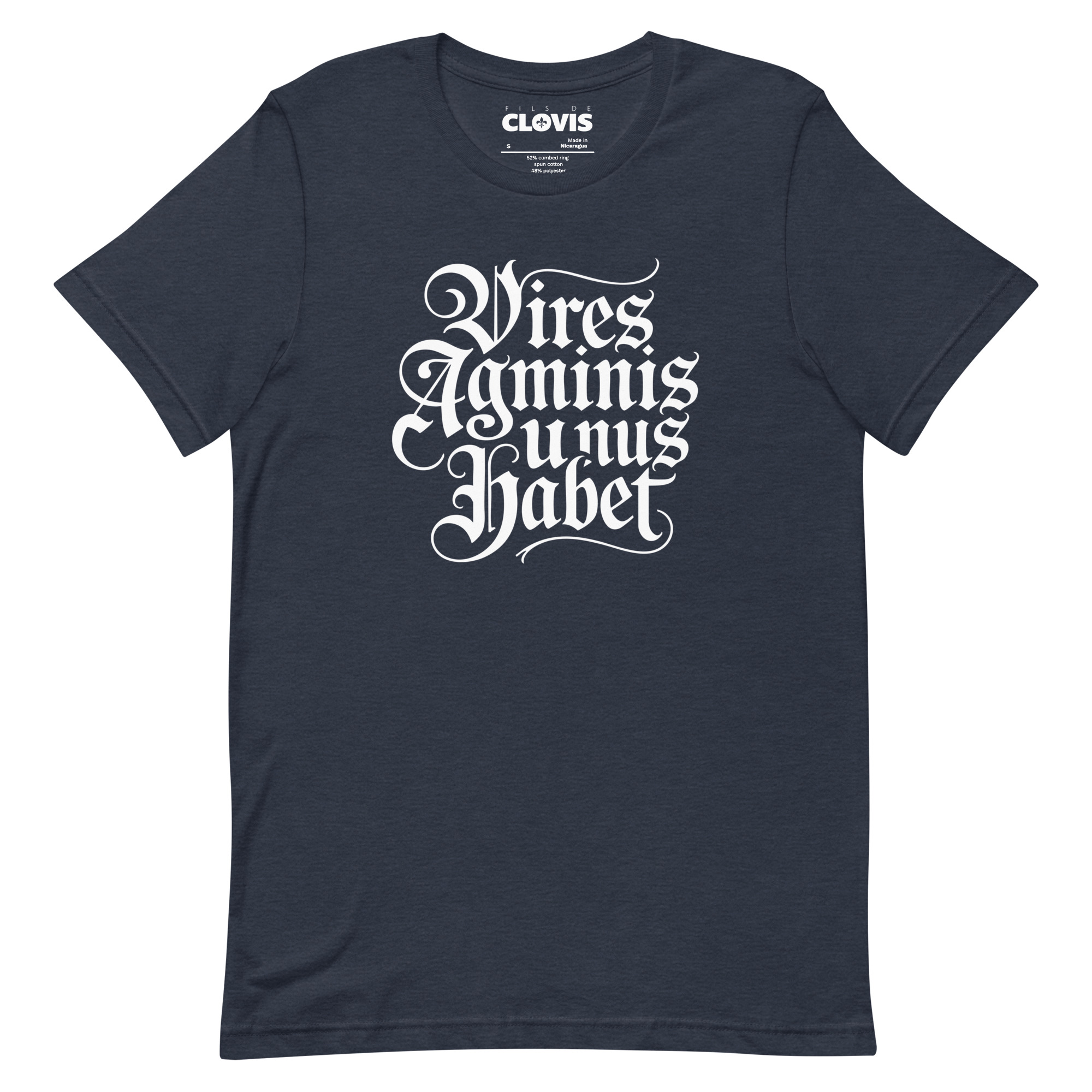 Tshirt Vires agminis unus habet – Image 5