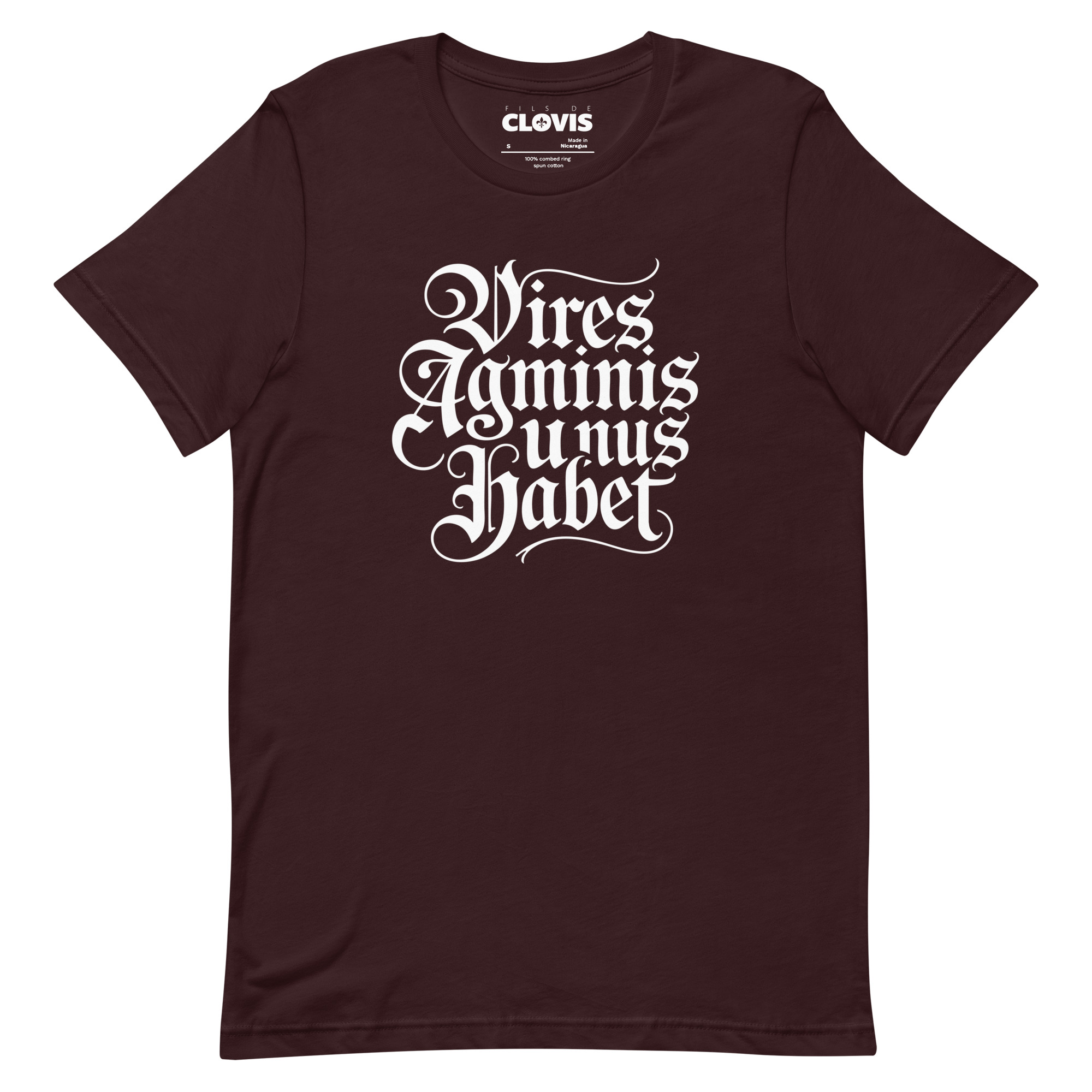 Tshirt Vires agminis unus habet – Image 3