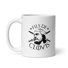 Alternative view of Mug blanc Fils de Clovis Classique