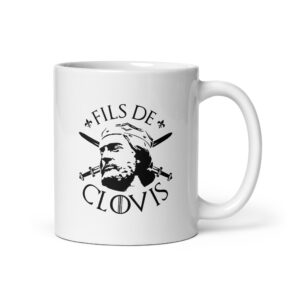 Mug blanc Fils de Clovis Classique