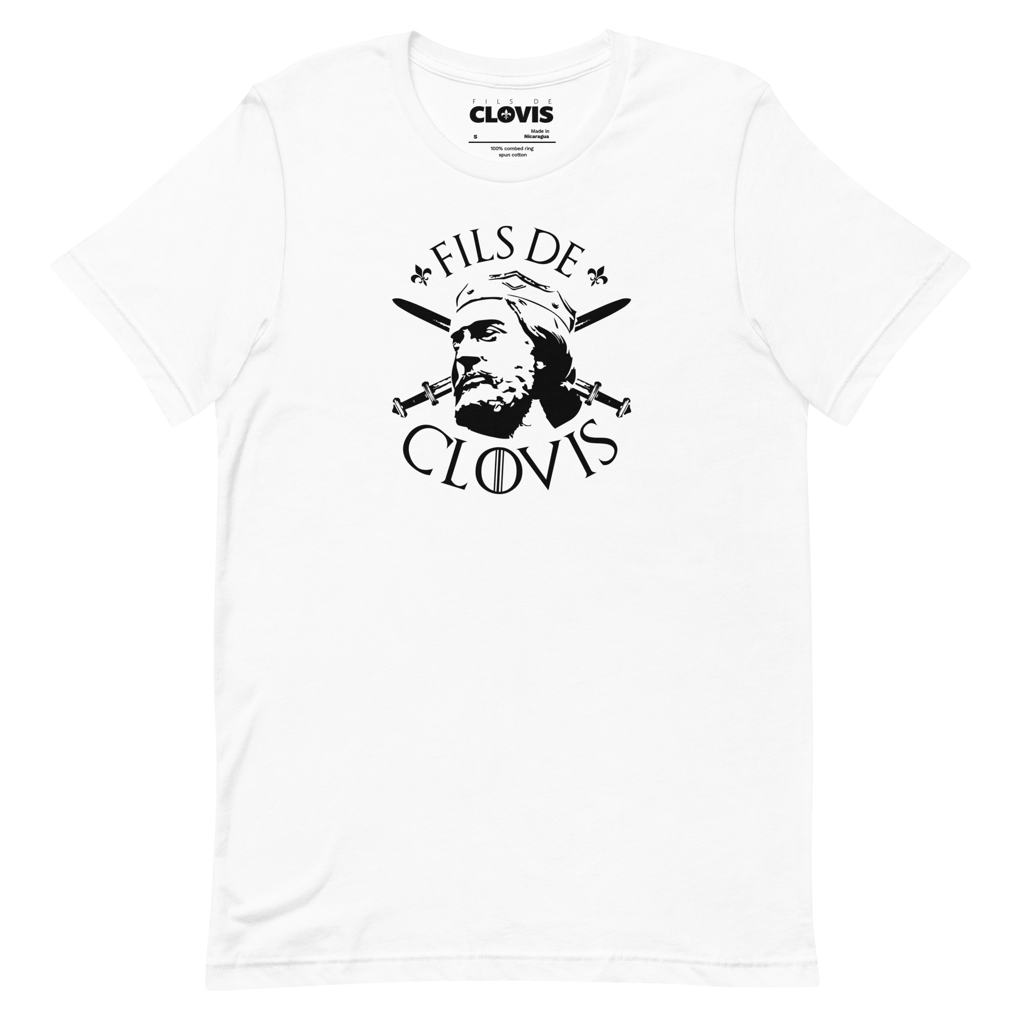 Tshirt Fils de Clovis Classique - Blanc