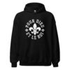Sweatshirt capuche Fleur de Lys - Pour dieu et le roi