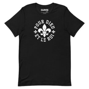 Tshirt Fleur de Lys - Pour dieu et le roi