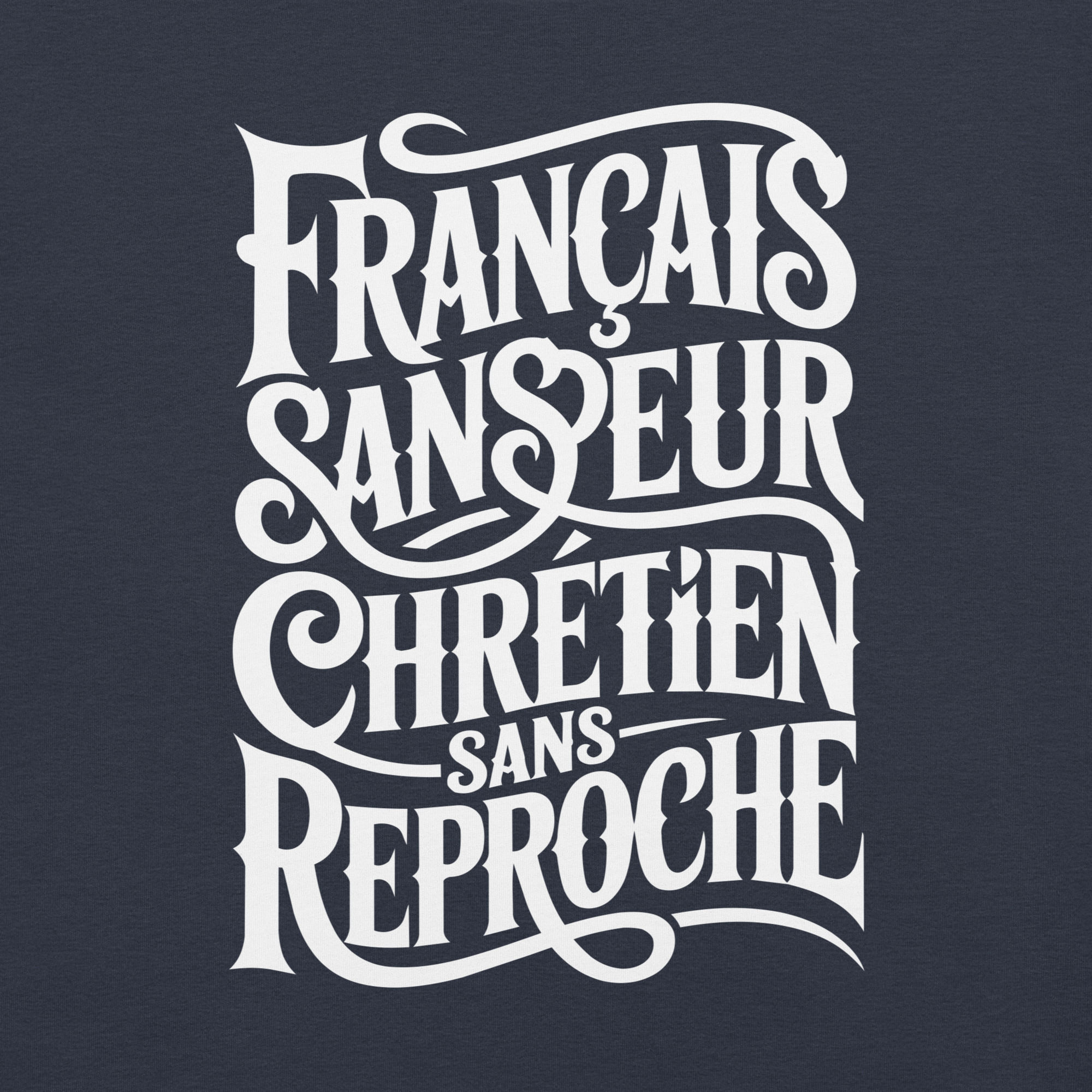 Tshirt Français sans peur, Chrétien sans reproche – Image 6