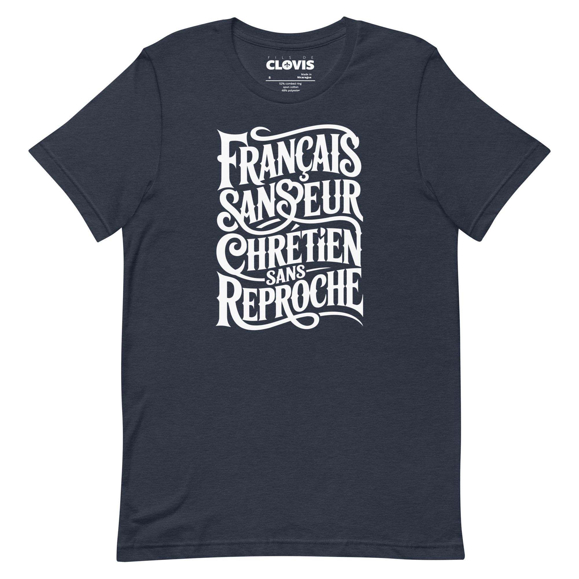 Tshirt Français sans peur, Chrétien sans reproche – Image 5