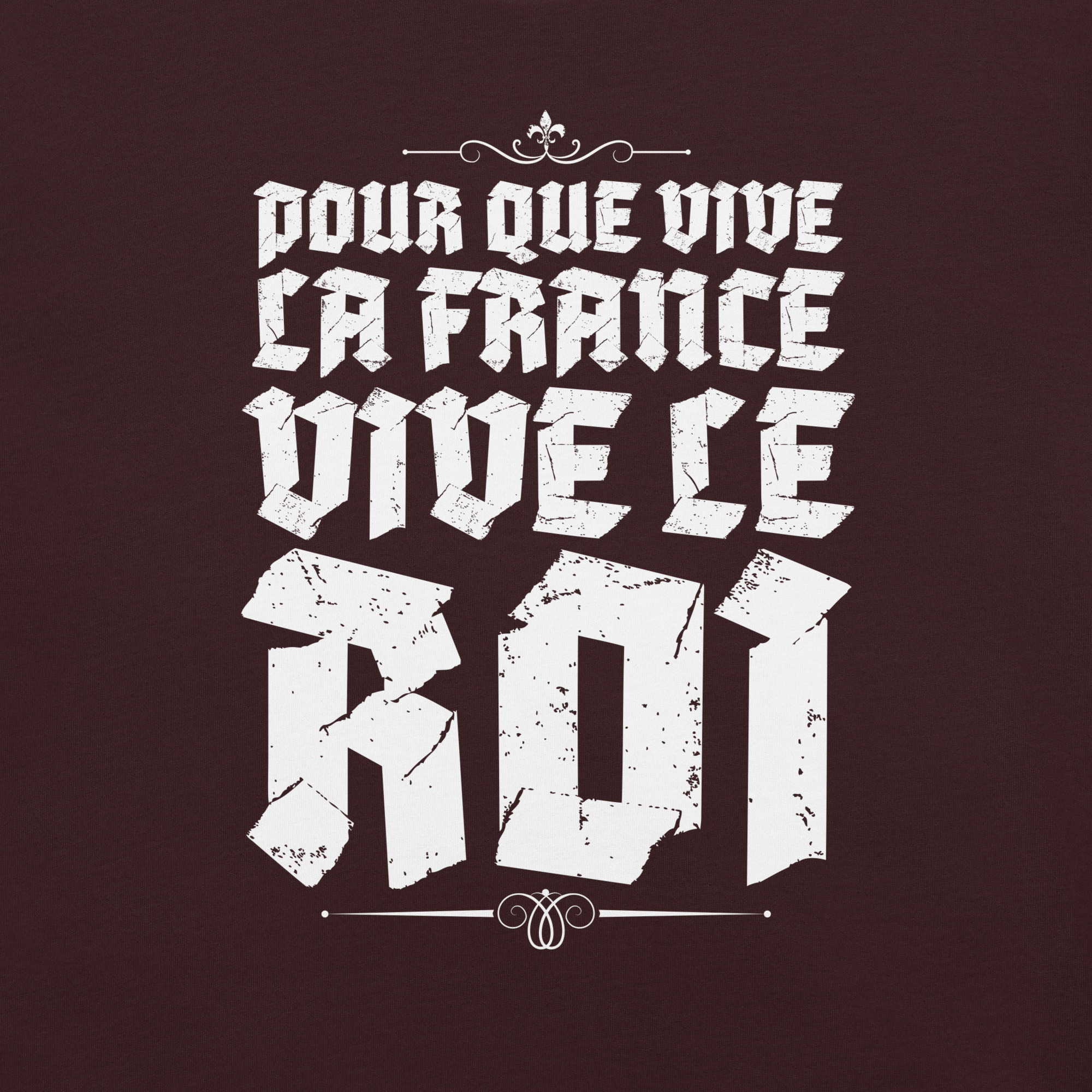 Tshirt Pour que vive la France, vive le Roi ! – Image 4