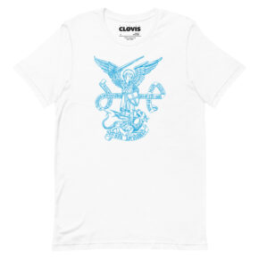 Tshirt blanc Archange Saint Michel