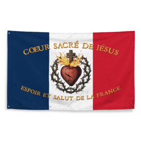 Drapeau Coeur sacré de Jésus
